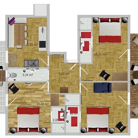 Appartement Fingerhof Flachau